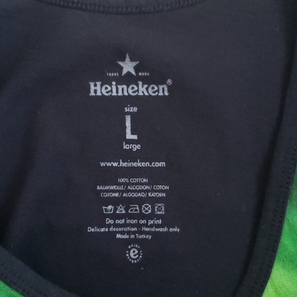 Heineken Branded High-Low Tank Top - Picture 6 of 6